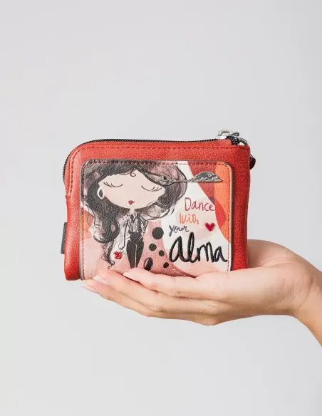 Cartera Flexible Petita RFID Anekke Ànima