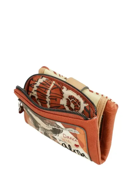 Cartera Flexible Petita RFID Anekke Ànima