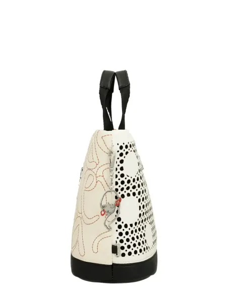 Bolso de Mano con Bandolera Anekke Lunares