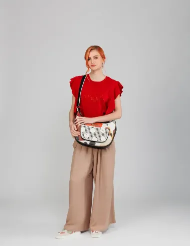 Bolso de Hombro Anekke Lunares