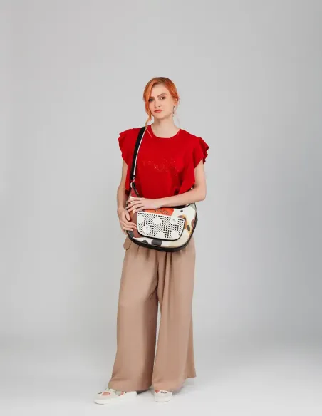 Bolso de Hombro Anekke Lunares