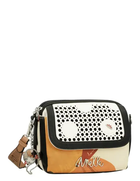 Bandolera de Solapa Ovalada Anekke Lunars