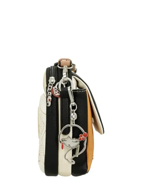 Bandolera de Solapa Ovalada Anekke Lunars