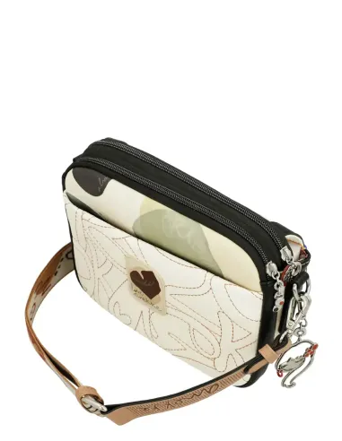 Bandolera de Solapa Ovalada Anekke Lunars