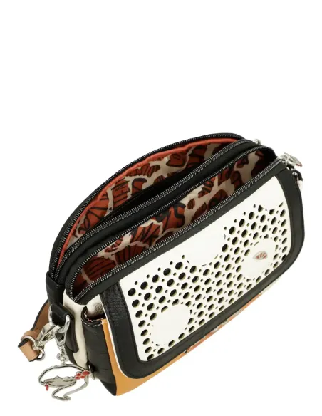 Bandolera de Solapa Ovalada Anekke Lunars