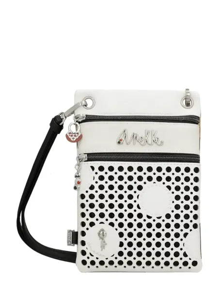Mini Bandolera 2 Compartimentos Anekke Lunares