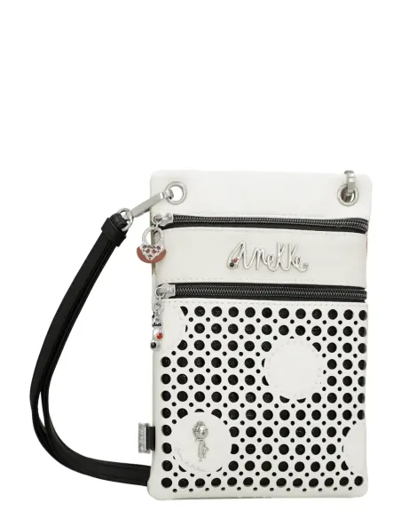 Mini Bandolera 2 Compartimentos Anekke Lunares
