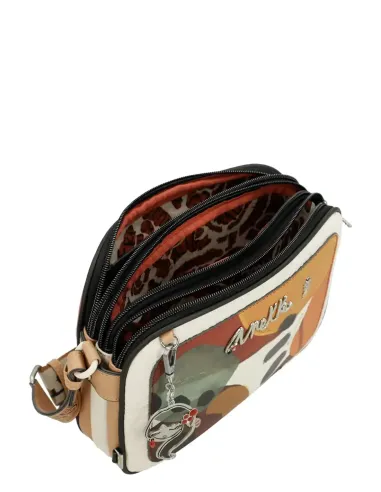 Bandolera 3 Compartimentos Anekke Alegría