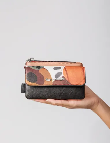 Porta-moedas com Aba Anekke Alegria