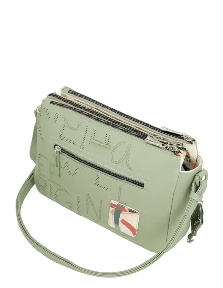 Bandolera 3 Compartimentos Anekke Original