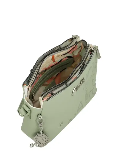 Mala a Tiracolo 3 Compartimentos Anekke Original