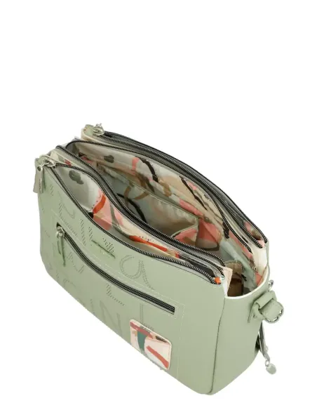 Bandolera 3 Compartimentos Anekke Original