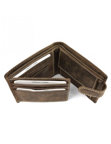 Cartera americana con cierre, de Hombre, JAGUAR - Crazy Horse