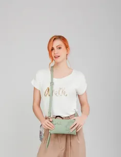 Tiracolo Pequena 3 Compartimentos Anekke Original 2