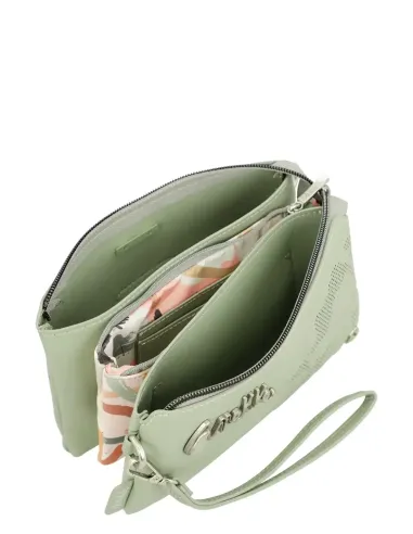 Tiracolo Pequena 3 Compartimentos Anekke Original