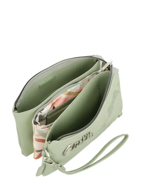 Bandolera Pequeña 3 Compartimentos Anekke Original