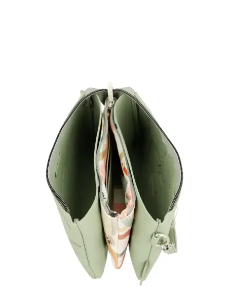 Bandolera Pequeña 3 Compartimentos Anekke Original