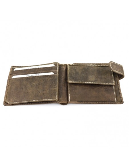 Cartera americana con cierre, de Hombre, JAGUAR - Crazy Horse