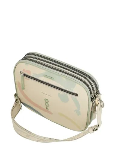 Mala a Tiracolo 3 Compartimentos Anekke Original