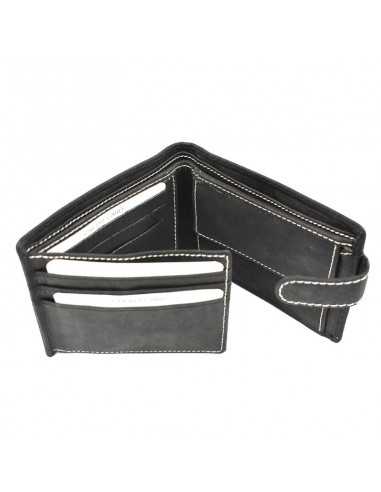 Carteira Americana com presilha Jaguar - Crazy Horse