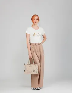 Bolso de Mano con Bandolera Anekke Original