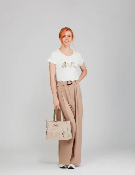 Bolso de Mano con Bandolera Anekke Original