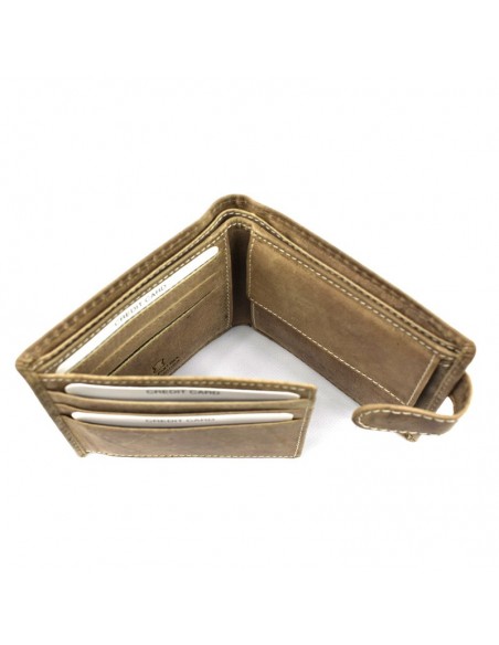 Cartera americana con cierre, de Hombre, JAGUAR - Crazy Horse