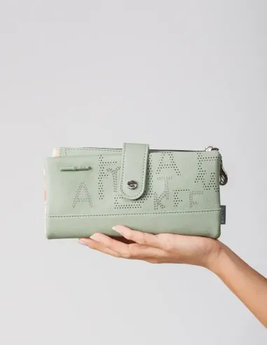 Cartera Gran Flexible RFID Anekke Original