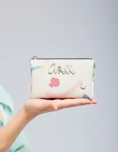 Porta-moedas 3 Compartimentos Anekke Original