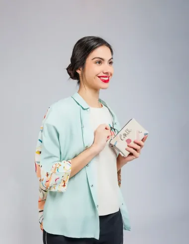 Monedero 3 Compartimentos Anekke Original