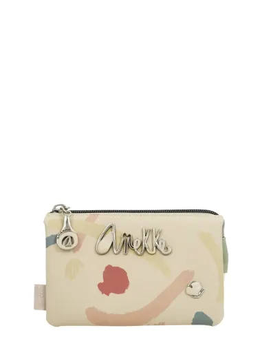 Monedero 3 Compartimentos Anekke Original