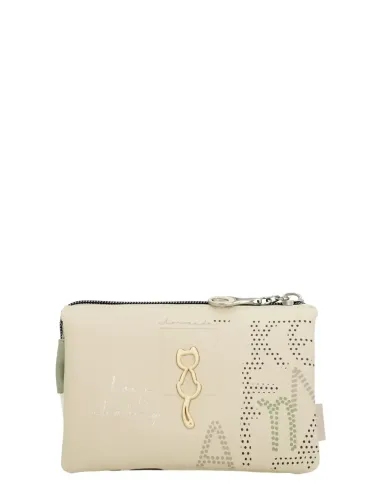 Porta-moedas 3 Compartimentos Anekke Original