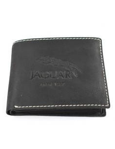 Carteira Americana com porta moedas Jaguar - Crazy Horse  8 cartões 2