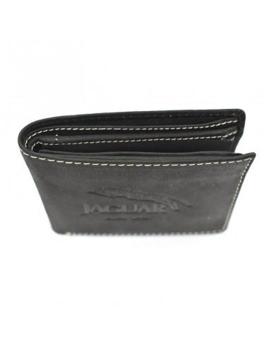 Carteira Americana com porta moedas Jaguar - Crazy Horse  8 cartões