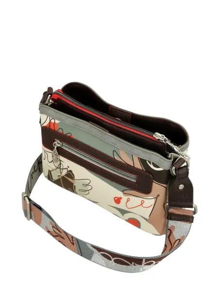 Bandolera 3 Compartimentos Anekke Ole