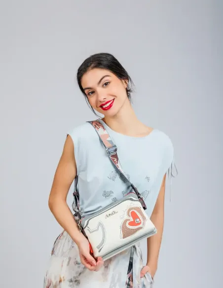 Bandolera Doble Compartiment Anekke Ole