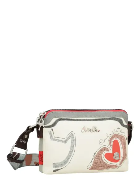 Mala a Tiracolo Duplo Compartimento Anekke Ole