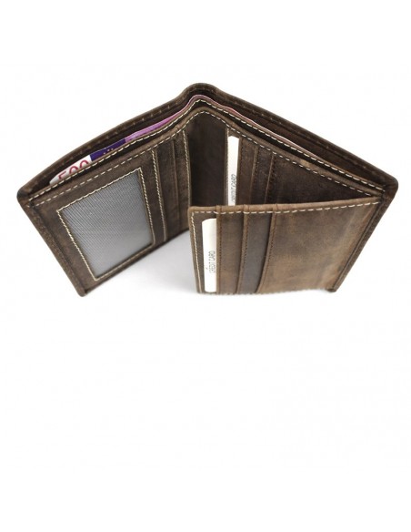 Cartera tarjetera de hombre Jaguar - Crazy Horse