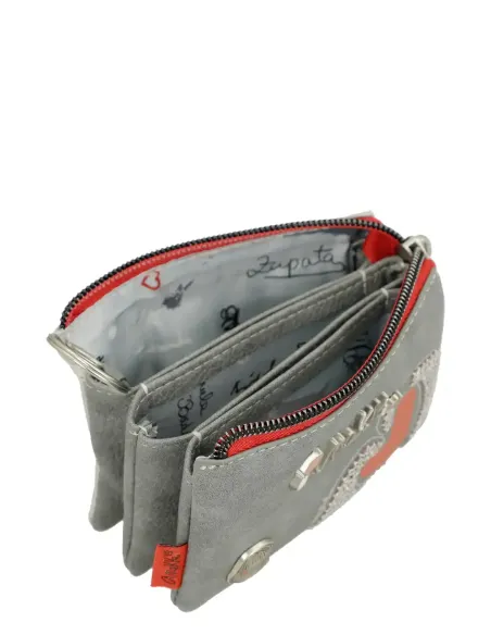 Monedero 3 Compartimentos Anekke Ole