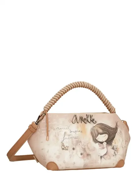 Bolso de Mano con Bandolera Anekke Memories