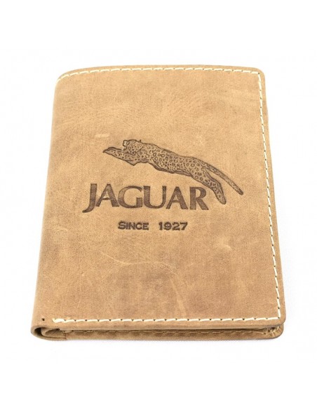 Carteira de Homem com porta cartões Jaguar - Crazy Horse