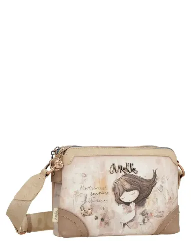 Bandolera Doble Compartimento Anekke Memories