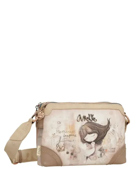 Bandolera Doble Compartimento Anekke Memories