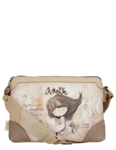 Bandolera Doble Compartimento Anekke Memories