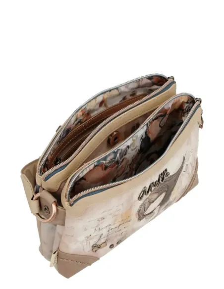 Bandolera Doble Compartimento Anekke Memories