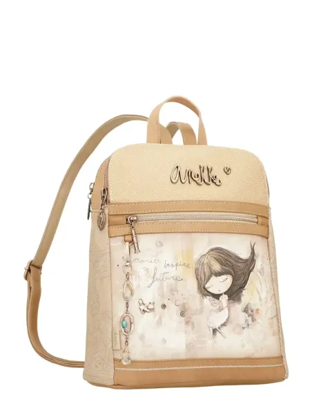 Mochila Duplo Compartimento Anekke Memories