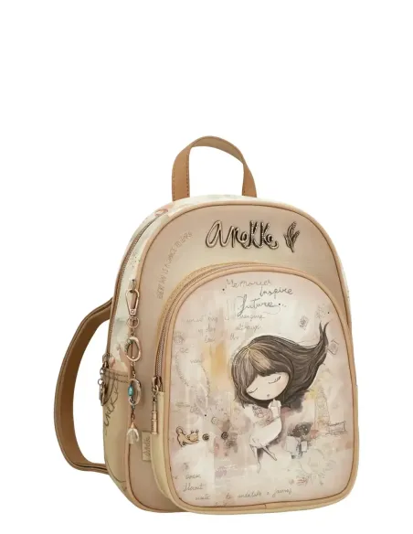 Mochila com Bolsa Frontal Anekke Memories