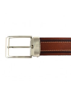 Cinturón de Hombre JAGUAR - Leathers Belts collection, 35 mm, grabado a fuego 2