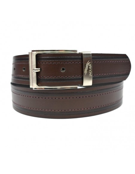 Cinto de pele 35 mm Jaguar - Leathers Belts collection