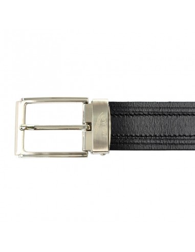 Cinturó d'home, JAGUAR - Leathers Belts collection, 35 mm, gravat al foc